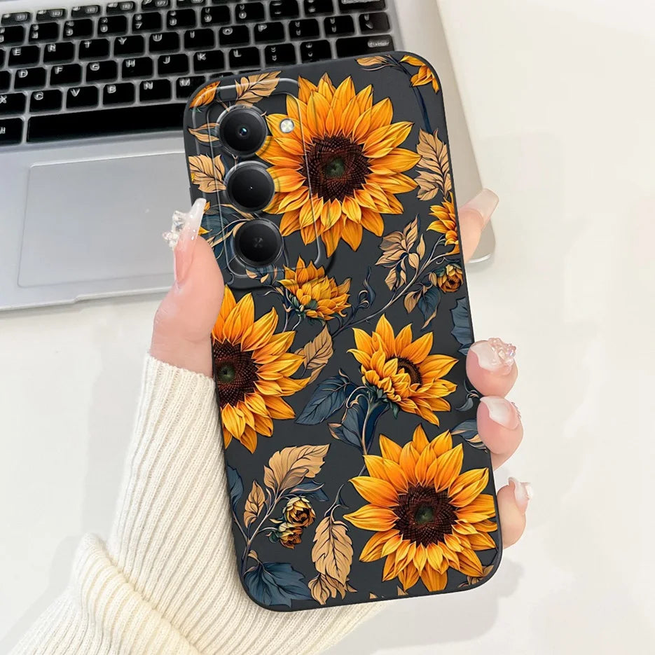 Capa para Xiaomi Redmi 15 4G e 5G | Panda e Coelho | Silicone Flexível Antichoque | Proteção Premium para Celular