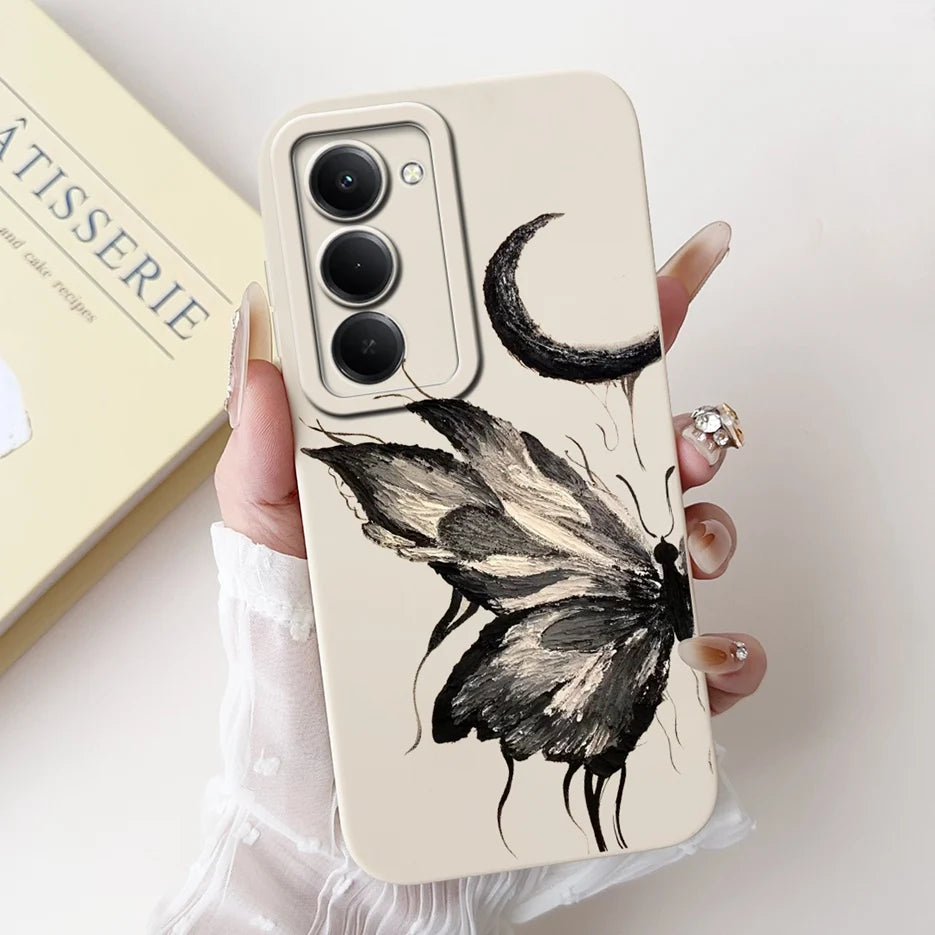 Capa para Xiaomi Redmi 15 4G e 5G | Panda e Coelho | Silicone Flexível Antichoque | Proteção Premium para Celular