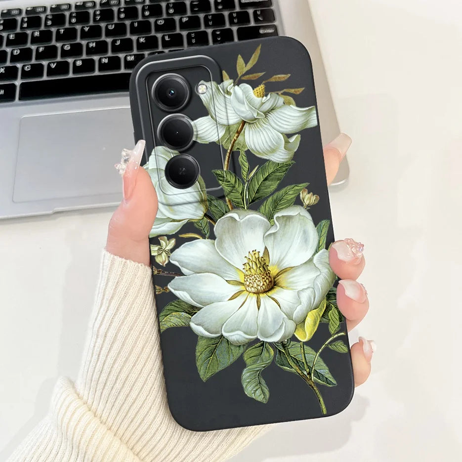 Capa para Xiaomi Redmi 15 4G e 5G | Panda e Coelho | Silicone Flexível Antichoque | Proteção Premium para Celular