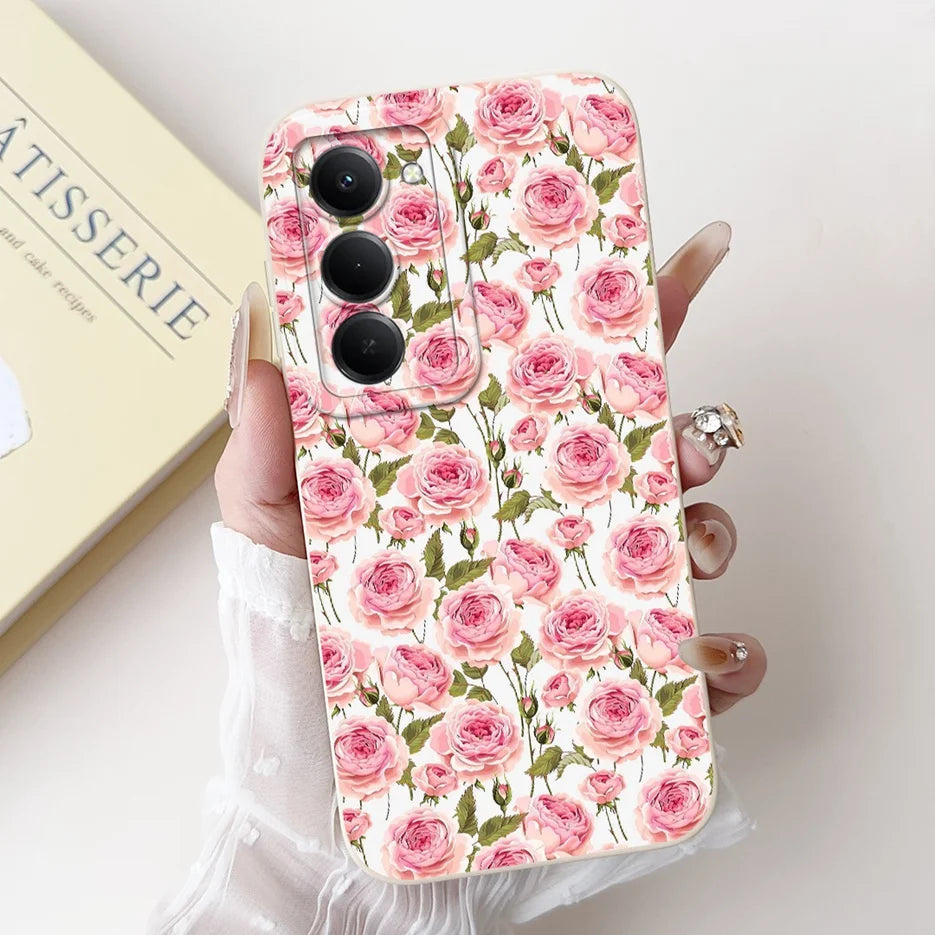 Capa para Xiaomi Redmi 15 4G e 5G | Panda e Coelho | Silicone Flexível Antichoque | Proteção Premium para Celular