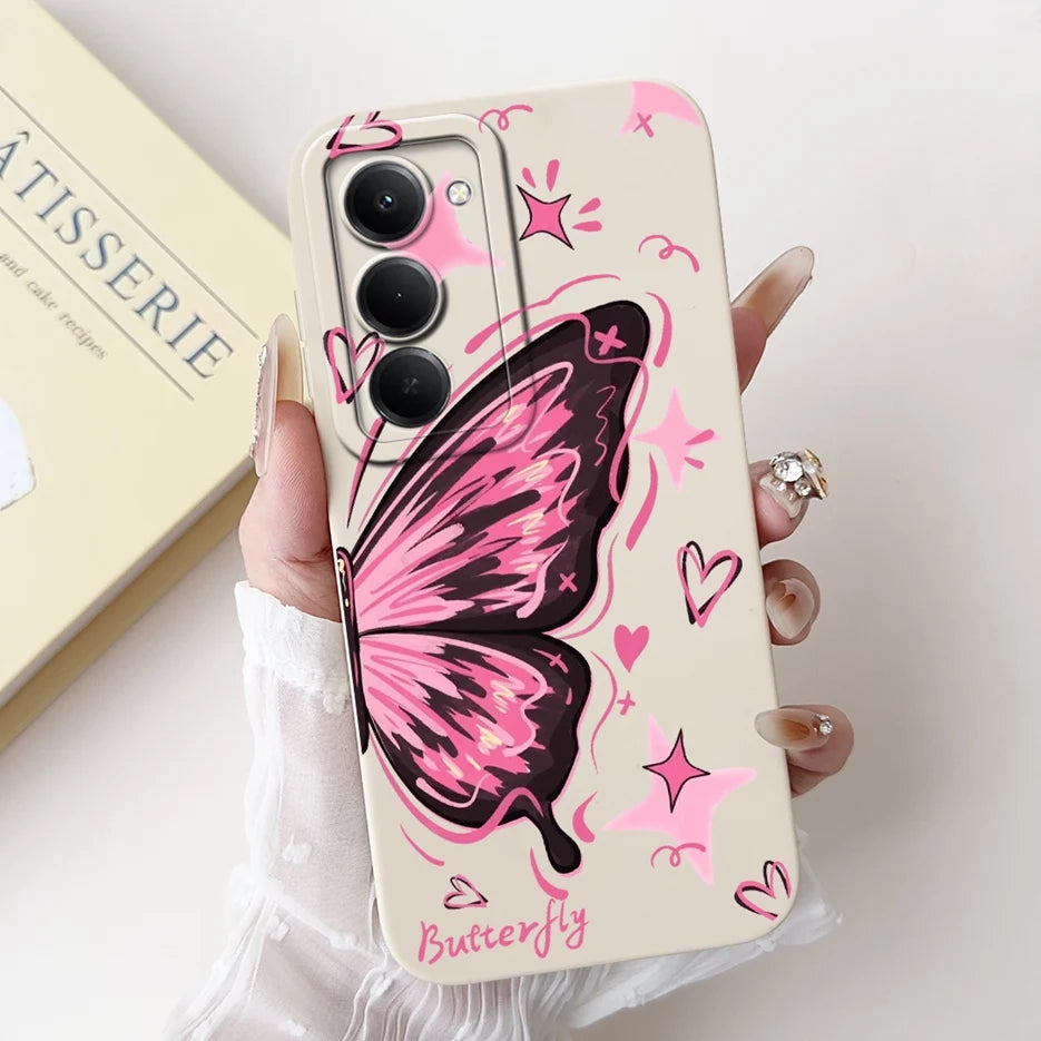 Capa para Xiaomi Redmi 15 4G e 5G | Panda e Coelho | Silicone Flexível Antichoque | Proteção Premium para Celular