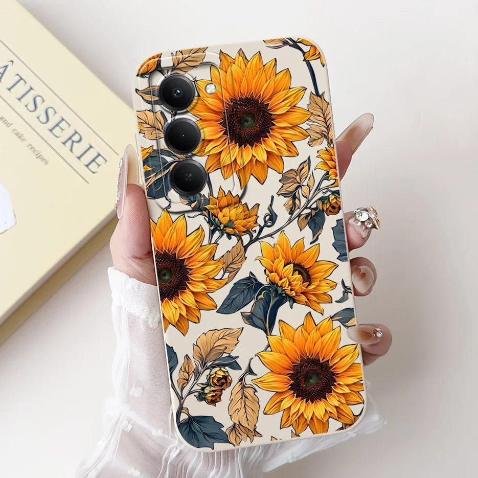 Capa para Xiaomi Redmi 15 4G e 5G | Panda e Coelho | Silicone Flexível Antichoque | Proteção Premium para Celular