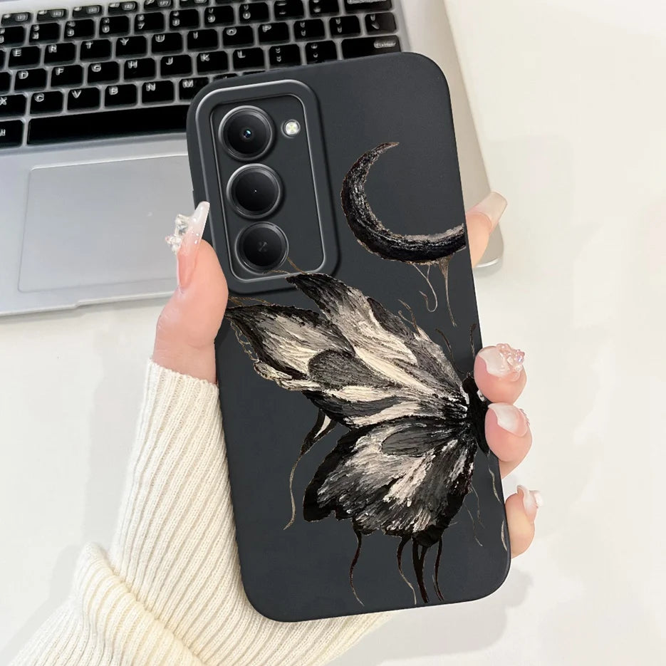 Capa para Xiaomi Redmi 15 4G e 5G | Panda e Coelho | Silicone Flexível Antichoque | Proteção Premium para Celular