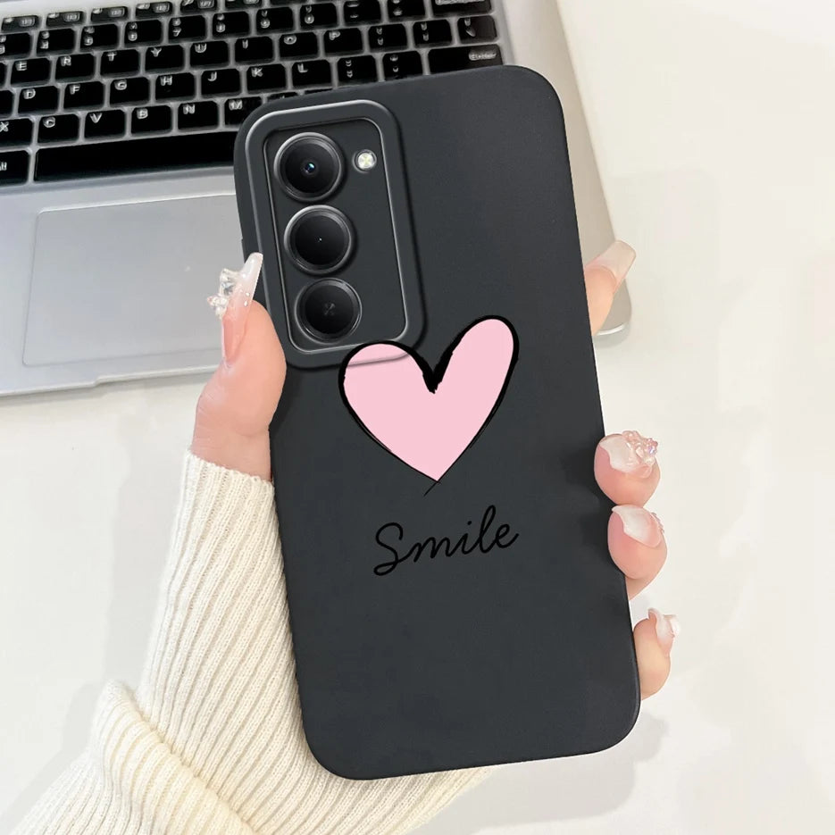 Capa para Xiaomi Redmi 15 4G e 5G | Panda e Coelho | Silicone Flexível Antichoque | Proteção Premium para Celular