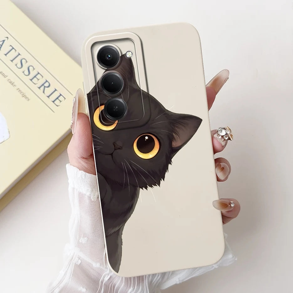 Capa para Xiaomi Redmi 15 4G e 5G | Panda e Coelho | Silicone Flexível Antichoque | Proteção Premium para Celular